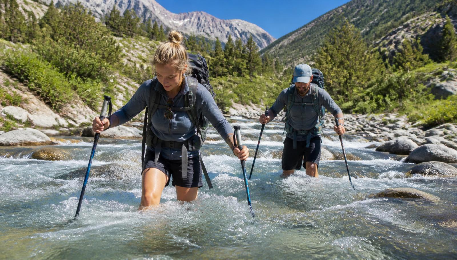How to Cross a River Safely on the Trail